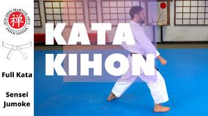 Competitors are judged on such things as strength, deportment and interpretation. Kihon Shotokan Karate White Belt Kata Youtube