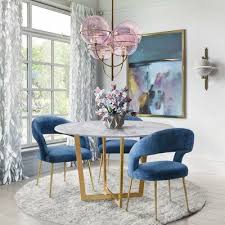Everly Quinn Newark Velvet Upholstered Arm Chair Wayfair In 2020 Gray Dining Chairs Navy Dining Chairs Velvet Dining Chairs