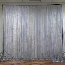 Shower measures 5' x 4', equal to 20sq ft, and will need 1 box of tiles. 20ft X 10ft Sheer Silver Curtain Backdrop With 600 Cool White Led Lights Tableclothsfactory