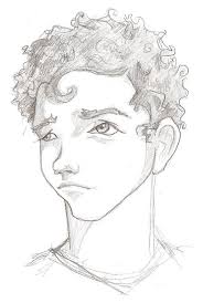 Curly Head Boy By Madizr Deviantart Com On Deviantart Boy Hair Drawing Curly Hair Drawing Anime Curly Hair
