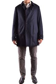 Allegri Mens Mcbi31438 Blue Wool Coat At Amazon Mens