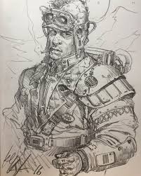 Karl Kopinski Figur Cizimleri Cizimler Cizim Fikirleri