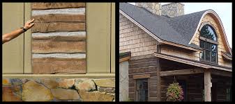 Heart pine floors (southern wood specialties) log cabin siding, knotty yellow pine, manufacturer direct. Hand Hewn Distressed Log Cabin Siding