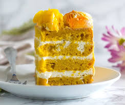 Learn How To Make A Eggless Mango Cake Mango Cake Recipe Without Butter And Eggs A Four Layered Cake With Eggless Mango Cake Summer Cake Recipes Fruity Cake