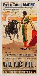 Movie Posters Miscellaneous Spanish Bullfighting Posters Ortega Valencia C 1970s Touristposters 5 21 X 42 Mis Poster Vintage Travel Posters Spanish