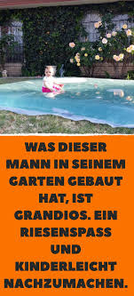 Riesen Hupfkissen Fur Den Garten Selbst Bauen Garten Bepflanzung Wasserspiel Garten