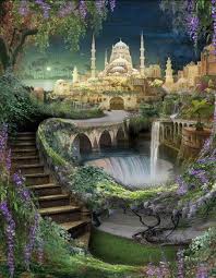Ancient Script Reveals Mysterious Location Of Legendary Hanging Garden Of Babylon Fantasielandschaft Fantasieschloss Fantasy Kunst