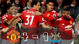 Currently manchester united has a better 1vs1 performance index with 322. Man Utd Vs Newcastle 4 1 Goals And Highlights Premiere League All Goals 18 11 2017 Youtube