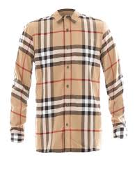 Burberry baby collection reworks its classic vintage check in 100% cotton flannel for the new season. Burberry Chequered Cotton Flannel Shirt Shirts 4059128 Ikrix Com