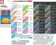 Gelly Roll Metallic Color Chart Metallic Shadow Gold