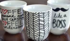 These savvy storage ideas will make your morning routine much smoother. Easy Diy Sharpie Mugs Sharpie Mug Project Diy Mugs