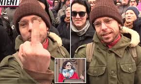 Anti-Trump protester charged with assault in Canada | Daily Mail Online