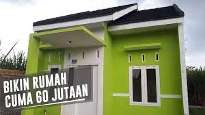 Biaya ini adalah biaya pembelian tanah dan juga pembangunan. Bangun Rumah Minimalis Cuma 60jutaan Bikin Rumah Murah 60 Jutaan Youtube