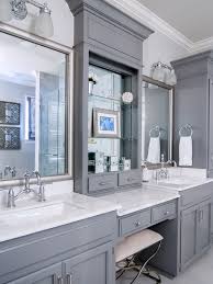 Vanity Between 2 Sinks With Drawers Below Bathroom Remodel Master Bathrooms Remodel Dream Bathrooms