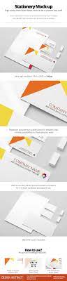 Download Free Stationery Presentation Mockup On Behance