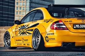 Mercedes Benz Clk55 Amg Rocket Bunny Body Kit Benztuning Performance And Style Mercedes Mercedes Clk Amg Benz