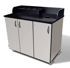 Kitchen cart with leaf, trash compartment and spice rack natural brown and white. Kitchen Island With Garbage Bin Ideas On Foter