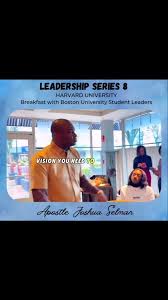 And finally here comes the last in the leadership series with Apostle  Joshua Selman. In this last clip, Apostle shares 3 powerful tips