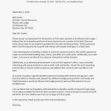 Cover Letter For Front Desk As Letters Summer Hotel Job Letter Example Accomodationintuscany Org Job Letter Letter Templates Letter Example