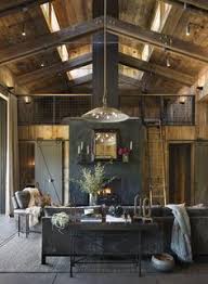 The home has one downstairs bedroom and then a loft room with plenty of space for multiple twin beds for kids. 630 Modern Cabin Decor Ideas In 2021 House Design Modern Cabin Decor Modern Cabin