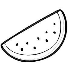 Watermelon coloring pages to download and print. Watermelon Coloring Page Fruits Coloring Pages Coloringnep Free Coloring Pages