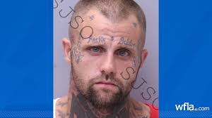 Man with 'Ricky Bobby' face tattoo arrested at Florida gas station