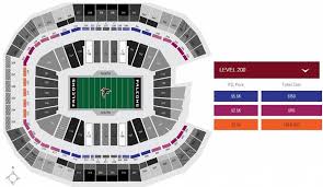 atlanta falcons seating chart seat views tickpick