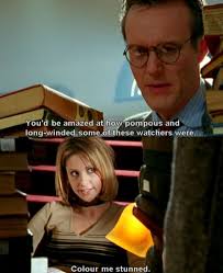 Pompous And Long Winded Buffy The Vampire Slayer Vampire Slayer Buffy