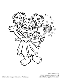 Play games with elmo, big bird, abby and all of your sesame street friends. Free Printable Abby Cadabby Coloring Pages Coloring Home