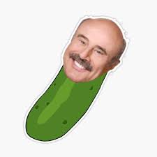 Pickle Phil" Sticker for Sale by ChocolateColors