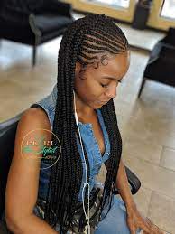 Tribal Braids Pearlthestylist Braided Hairstyles Hair Styles Braids With Curls