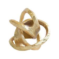 Gold Knot Decorative Objects Gold Studio Mcgee