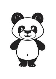 Kleurplaat Panda Afb 18003 Kartlar Bebek Kartlari Panda