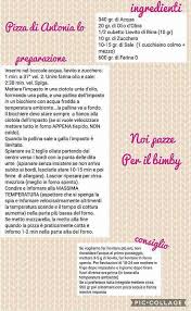Pizza Di Antonia Lo Ricette Bimby Pizza