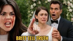 Ava and guest at wedding reactions