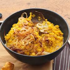 Gelbes Linsen Dal Mit Rostzwiebeln Rezept Gelbe Linsen Rostzwiebeln Rezepte