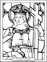 Holy cross cross coloring pages for adults. Catholic Saint Coloring Pages