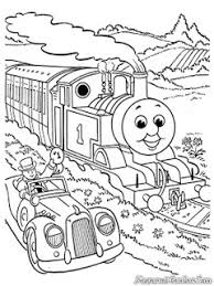 Gambar mewarnai, aneka gambar mewarnai, sketsa gambar, mewarnai pemandangan, gambar gambar berikut adalah gambar film kartun, yaitu thomas and friends, gambarnya sangat. Mewarnai Kereta Thomas And Friends Carabangal Tv
