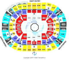 Moda Center Map Center Seating Chart With Rows And Seat