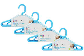 At your doorstep faster than ever. Baby Coat Hangers Small Clothes Hangers First Steps Pack Of 32 Blue Buy Online In Faroe Islands At Faroe Desertcart Com Productid 48701923