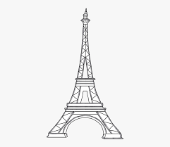 The tower has been a tourist attraction since 1889, when it was built, and there are 1,665 steps that can be climbed in order to reach the two viewing platforms. Eiffel Tower Template Cut Out Eiffel Tower Cut Out Template Hd Png Download Transparent Png Image Pngitem