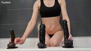BBC - Bigger, Better, Coolest. Babe Testing Big Black Dildos 4k 60fps -  Pornhub.com