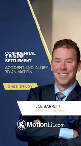 See How Attorney Joe Barrett, Esq. of The Barrett Lawyers Secured a 7  Figure Settlement Utilizing Accident and Injury Animations MotionLit  produced an animation reconstruction of the accident that ...