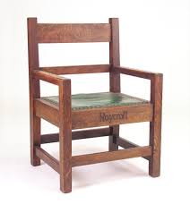 Roycroft Rare Oversized Armchair With Two Craftsman Furniture Mission Furniture Arts And Crafts Furniture