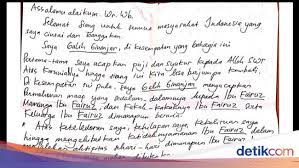 Kata kata minta maaf buat mantan pacar yang tersakiti. Surat Permohonan Maaf Galih Terkait Kasus Ikan Asin Dari Balik Rutan
