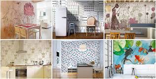 Le carte da parati vanno bene per ogni interno? Carta Da Parati Per Cucina 35 Idee Per Pareti Originali Mondodesign It