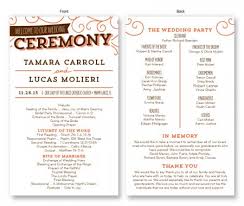 What S A Wedding Program And Why Is It Important