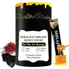 Himalayan Shilajit Honey Sticks with Saffron