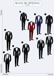 Black Tie Optional Dress Code Guide Black Tie Optional Dress Black Tie Attire Black Tie Dress