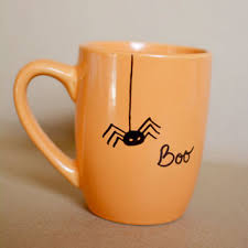 20% off with code blkfrisaving. Halloween Boo Spider Coffee Mug From Southernhazegifts On Etsy